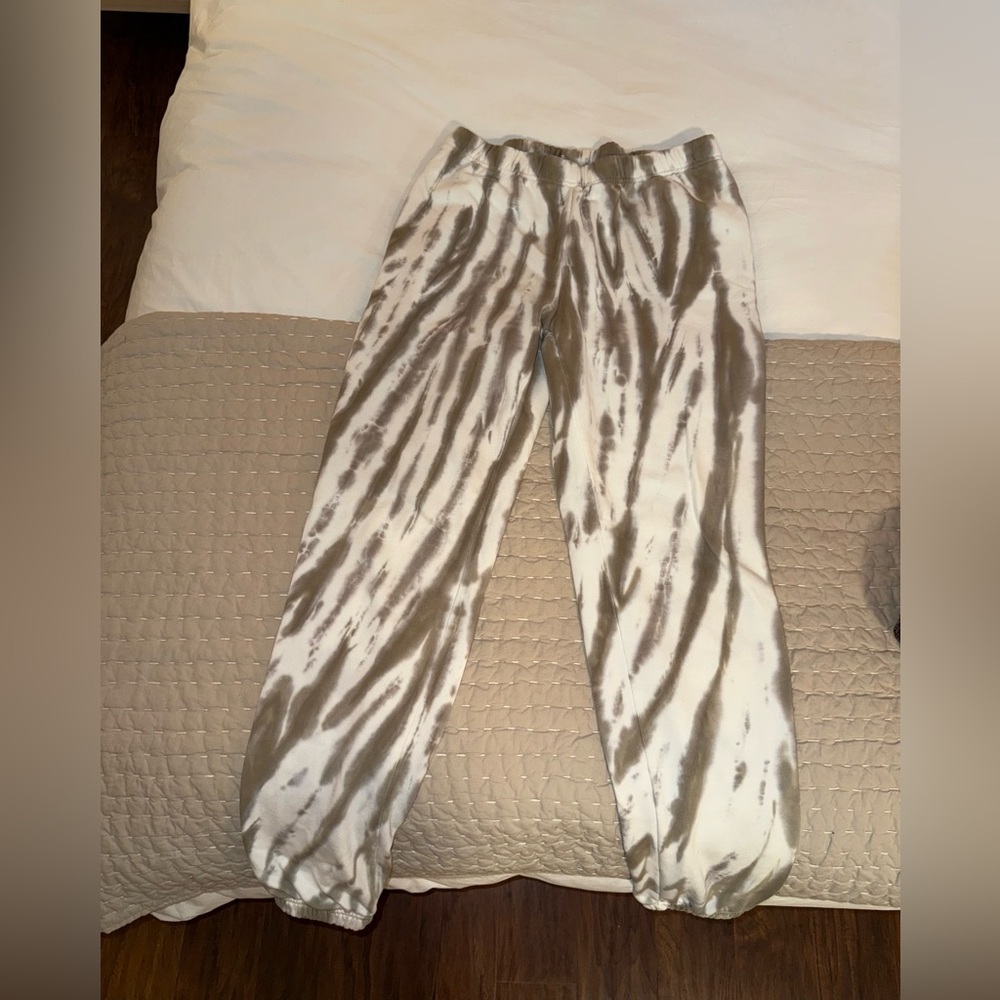 Good American Earthy Tie-Dye Joggers
